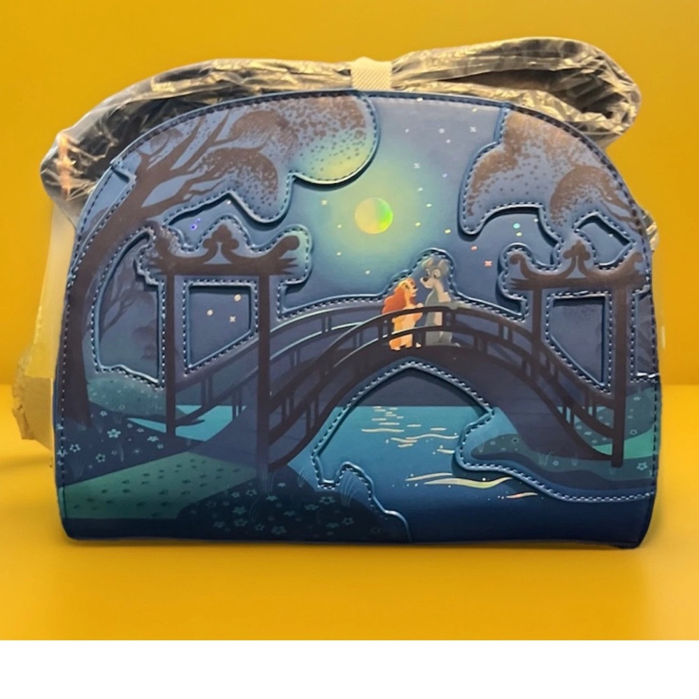 Loungefly Disney Lady and the Tramp Crossbody Bag